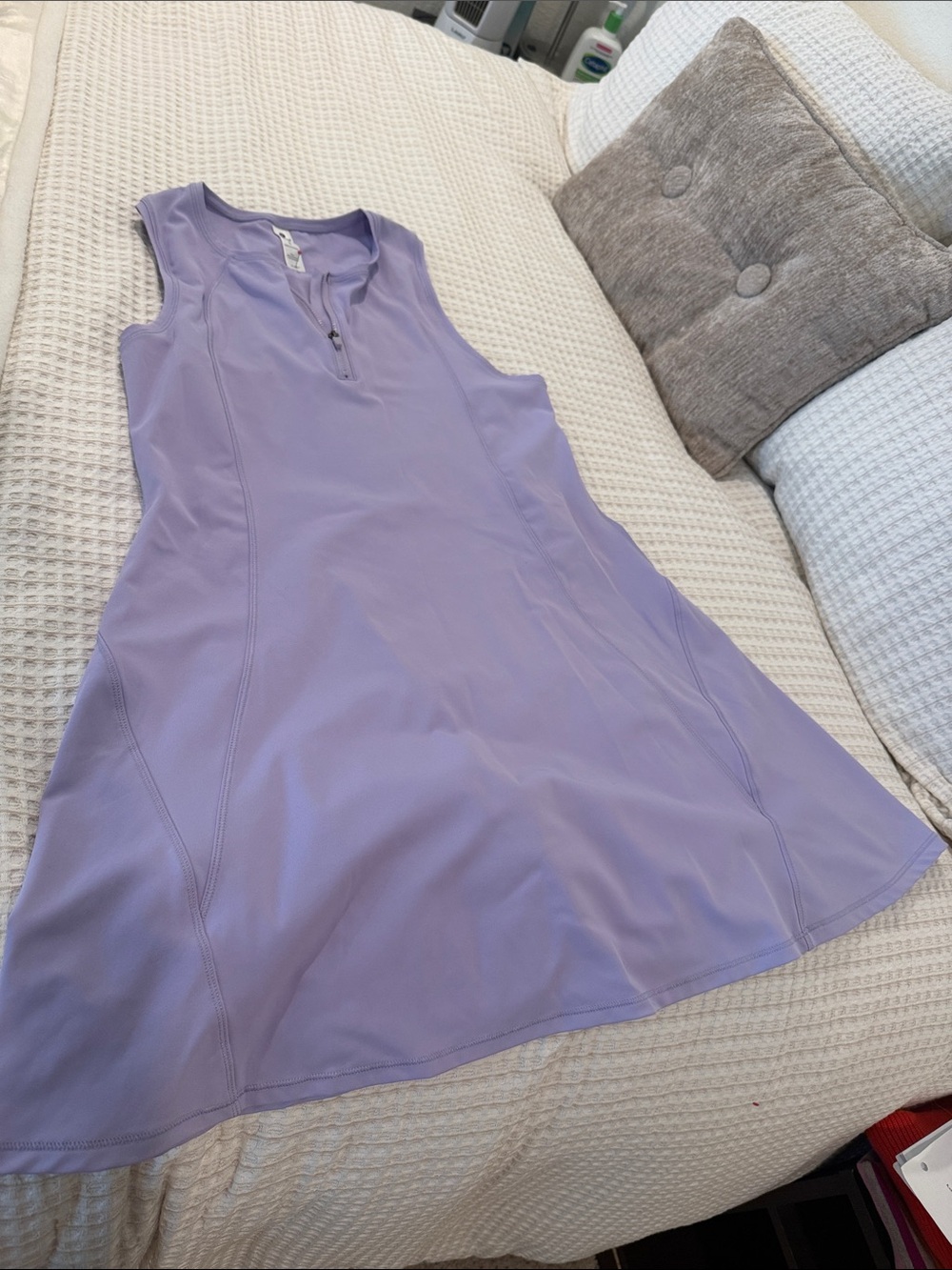90 Degree By Reflex Lavender Sleeveless tennis Dress. No shorts. Ladies L